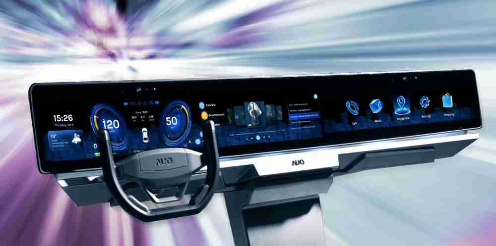 尊龙集团开拓前瞻显示技术创新应用，，结合优异整合设计能力，，开发智能车载FIDM Plus一体化显示方案，，，，让驾驶操作与车内娱乐体验再进化